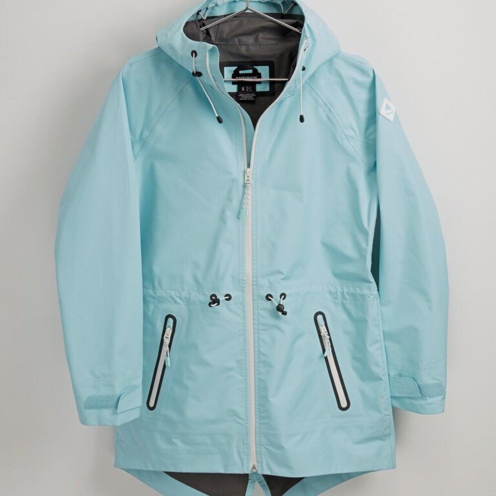 Women's Burton Gore-Tex 2l Packrite Parka In Iced Aqua Small